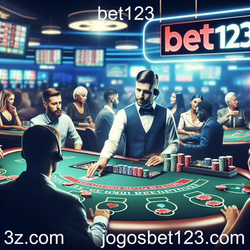 Experiência Imersiva nos Cassinos Ao Vivo da Bet123